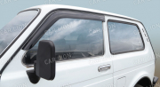 Дефлекторы окон Voron Glass Lada Niva 3 дв. накладные (к-т 2шт.) DEF00292
