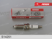 Свеча зажигания Fenox S14251 Nickel 1 мм Hyundai Creta 15-,Solaris 10-(XU22HDR9) 1шт.