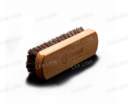 Щетка для очистки кожи, 14.5x4.5 см, натур. ворс.DT-0234 GraSS