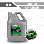 Моторное масло ОйлРайт(OILRIGHT) М-8В SAE 20w20 API CB/CD Минеральное 10л.