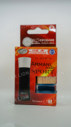 Ароматизатор  на дефлектор ДАВ-парфюм Armani Code Sport (Armani) M №4