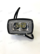 Фара светодиодная Маяк MK1012-10W (54х56х76мм.) 2CHIPS, 10W, 900LM, 9-30v, 6000K (SPOT) WHITE