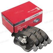 Колодки тормозные передние WEEN 151-2697 RENAULT Duster (+ABS), Kaptur (к-т4шт)   (IB153214 410607115R)