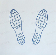 Коврик бумажный под ноги двухслойный AP006 AXIOM