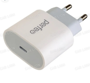 Зарядное устройство для телефона 220V PD с разъемом Type-C 20W белый, тип 1 PERFEO I4635