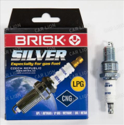 Свечи зажигания (под газ) комплект Brisk LR 15 YS  карбюратор/инжектор, ВАЗ 2101-12,2121-23, ИЖ, АЗЛК, ОКА  (1332)