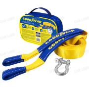 Трос буксир. динамический (рывковый) лента 5т. 5м.  с шкалом в сумке Goodyear GY004011