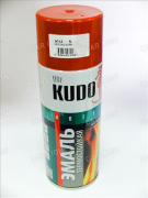 Эмаль термостойкая красно-коричневая (400°С±5°С) 520 мл. KU-5006 KUDO