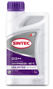 Антифриз фиолетовый Sintec -40 Unlimited G12++  violet 1кг.