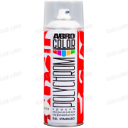 Эмаль акриловая Abro Color POLYCHROM RAL 9016 транспортный белый  SP-RAL-9016