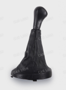 Ручка КПП Chevrolet Niva малая с рамкой кожа в блистере черн. AZARD КПП00122