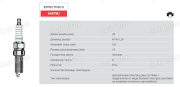 Свеча зажигания K6RTM3 TORCH EMGRAND 7