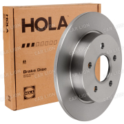 Диск тормозной задний Hola HD916 FORD Focus (1253728,1748745  1223540,1223543/TB218034) 1шт.