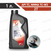 Моторное масло Oscar Jade 2T OUTBOARD  API TC; NMMA TC-W3 минеральное 1л.