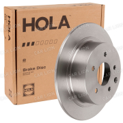 Диск тормозной задний Hola HD912 NISSAN Qashqai (402061KA0A /43206015VA /432063SC0A /432063SC0B /432063Z600 /432067Y000 /432068J100 / TB215323) 1шт.