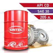 Моторное масло SINTEC М10ДМ SAE 30  минеральное 205л.  