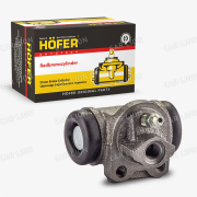 Цилиндр тормозной задний HÖFER HF 244 207 Renault Logan (04-) т/с Bosch, d=19(7701070668/ 7701044850)
