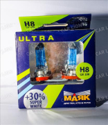 Лампа Маяк H8 12-35 PGJ19-1 Super White+30% к-т УЛЬТРА new 82820SW+30