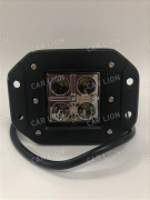 Фара светодиодная Маяк WH-1212FC (122х80,22х92мм.) 4SMD, 12W, 1000LM, 10-30v, 6000K WHITE