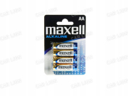 Батарейка (пальчиковая) MAXELL LR6/4BL AA Alkaline (мин 4 шт)