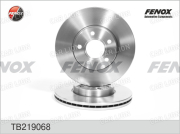 Диск тормозной передний Fenox TB219068 Ford Focus II 04-/C-Max 07- (265х11х5)(1734696) (минимально 2 шт).