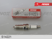 Свеча зажигания Fenox S14221 Nickel 1,0 мм Ford Focus 98-, Mondeo 93-15 (T16VR-U10) 1шт.