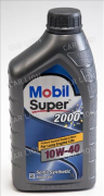 Mobil  Super 2000х1 10w40   1л. п/с. мотор. масло API SL/CF; ACEA A3/B3;VW 501 01/505 00;MB-Approval