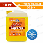 Антифриз  AGA желтый -65  044Z G12++   10л. 