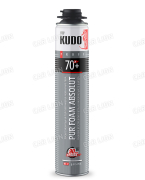Пена монтажная профессиональная Proff 70+ 900мл. (выход 70л.) KUPP10SX70+ KUDO